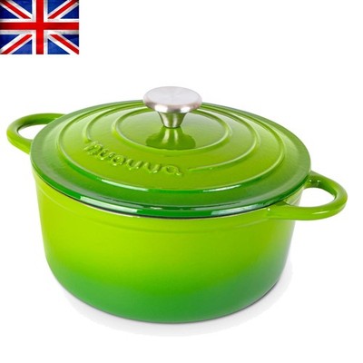 Ofenfest 5 Quart Gusseisen Dutch Oven - Antihaftbeschichtet & Bunt Küche Essential