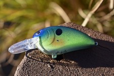 Howell Custom Lures- Chartreuse Shad -Custom Painted Fishing Lures Swimbait Bass