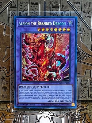  Yu-Gi-Oh! Albion the Branded Dragon MP22-EN076 Secret Rare 1st EdItion  
