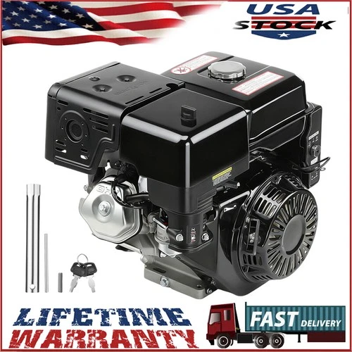 15HP 420cc Gasoline Electric Start Engine Motor Horizontal 4-Stroke Rototiller