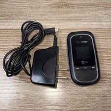 LG VX8360 Vintage Flip Phone Verizon - Blue/Silver - ASIS 2058