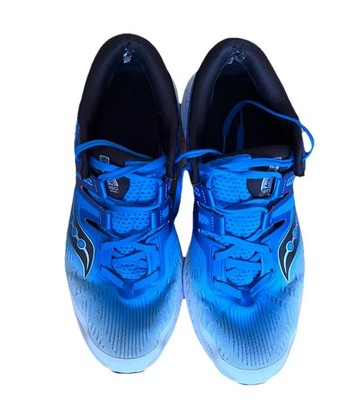 Saucony Men's Ride Iso S20444-1 Blue/White/Black Running Shoes US Size 12