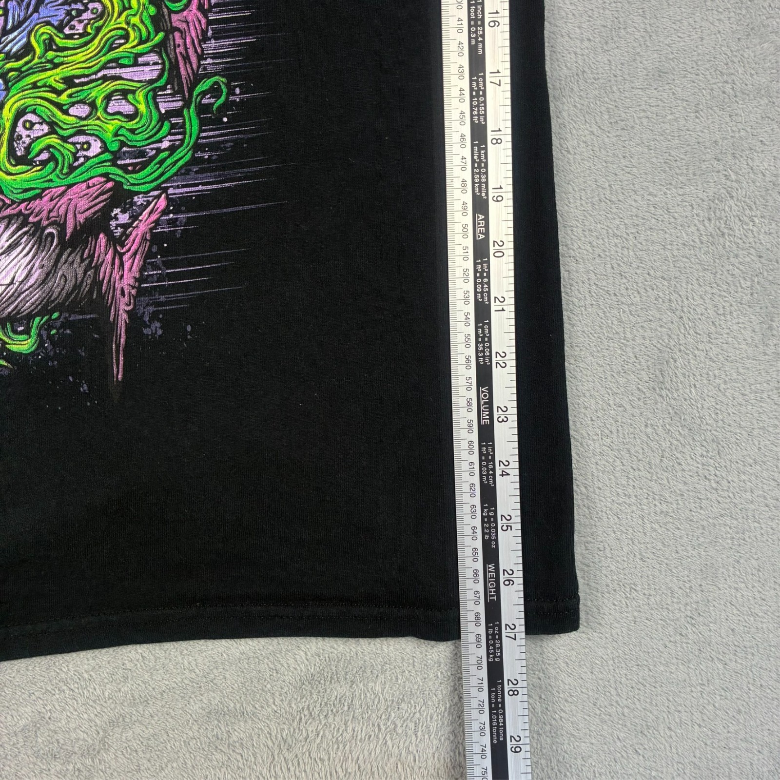 Vintage Gildan Trivium 2009 V2 Black Zombie Graphic Short Sleeve Large T-Shirt image 5