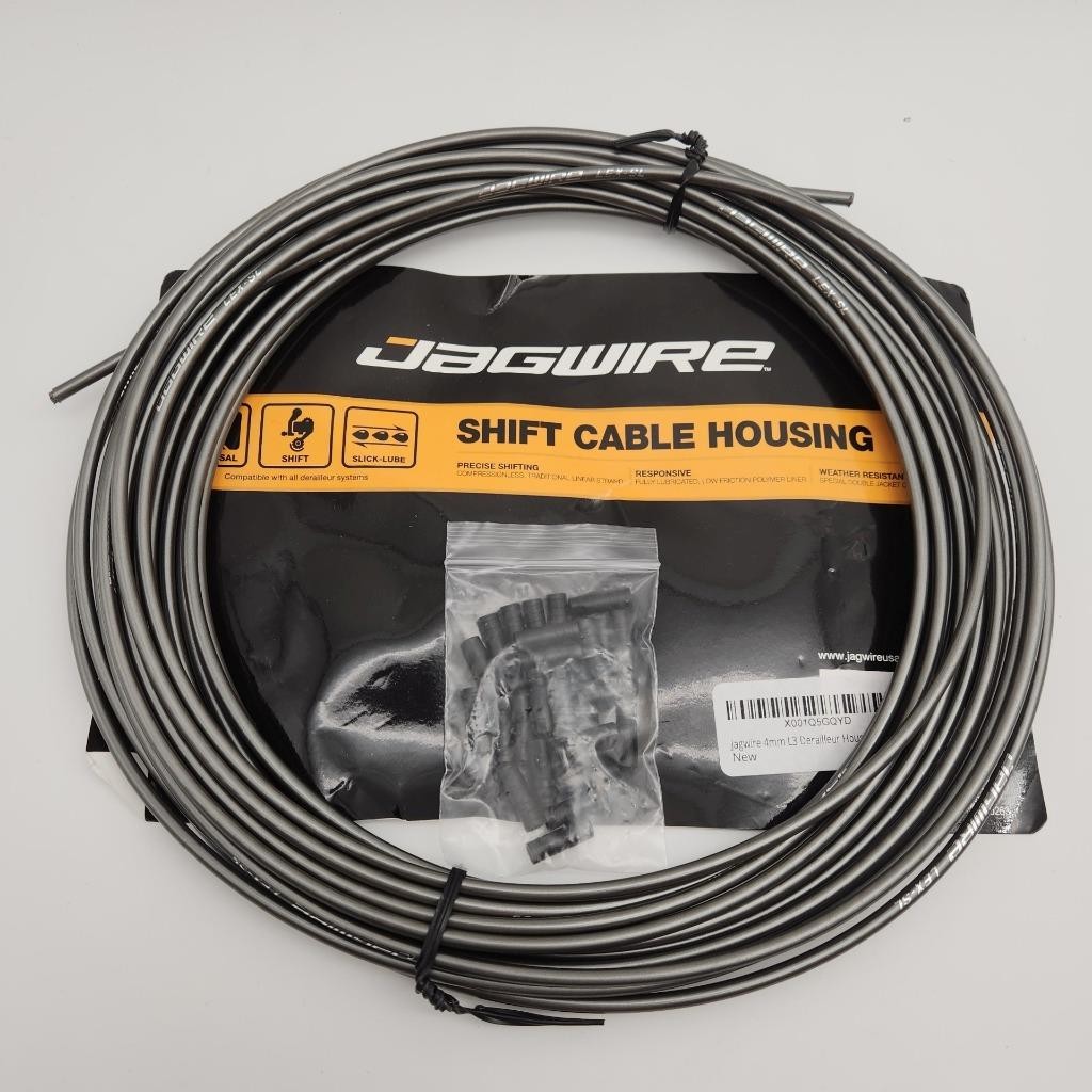 Jagwire 4mm Sport Derailleur Housing w/ Slick Lube Liner 10M