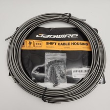 Jagwire 4mm Sport Derailleur Housing w/ Slick Lube Liner 10M Roll Gray OPENED