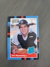 1988 Leaf Kirt Manwaring [RatedRookie] #39 (RC74-294)