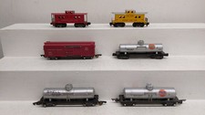 American Flyer S Vintage Assorted Train Cars 24631, 629, 625, 625, 24325,934 6