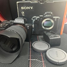 Sony  7 II Mirrorless Camera Body with Lens Battery and Caps 11727 Shutter Count