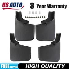 4PCS Mud Guards Splash Flaps For 2004-2014 Ford F150 with fender flares