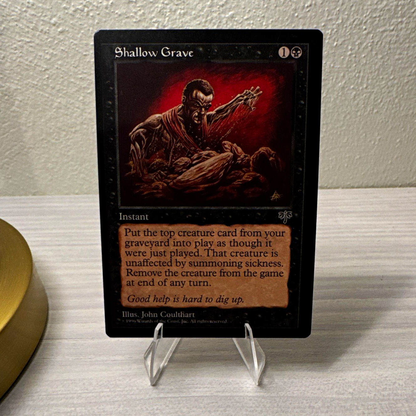MTG - Shallow Grave - Mirage - English 1996 - Lightly Played