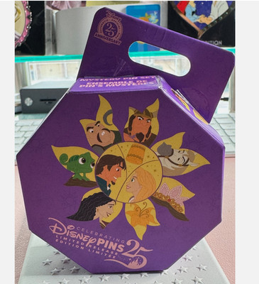 Authentic Disney Tangled 15th Anniversary Puzzle Pin mystery box 2 Pins LRsealed