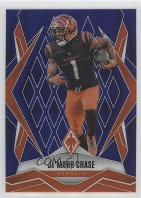 2025 Panini Phoenix Blue 44/50 Ja'Marr Chase #93 0o5t