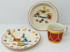 Tiffany & Co Toys Child Dish 3 pc Set Bowl, Plate, Cup Mason's England