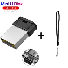 32GB 64GB Mini Flash Drives Memory Stick External Thumb Drives For PC Laptop