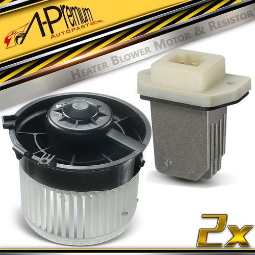 HVAC Heater Blower Motor & Resistor Front for Nissan Rogue 2008 2009 ...