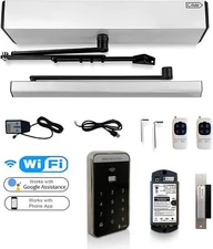 OlideSmart Wireless Access Control Electric Swing Door Opener System with Stirke