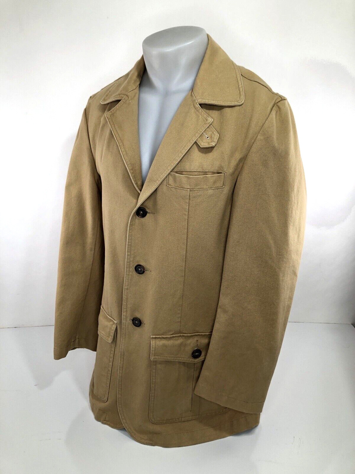 J. PETERMAN - Canvas Multi Pocket Loop Collar Fie… - image 2