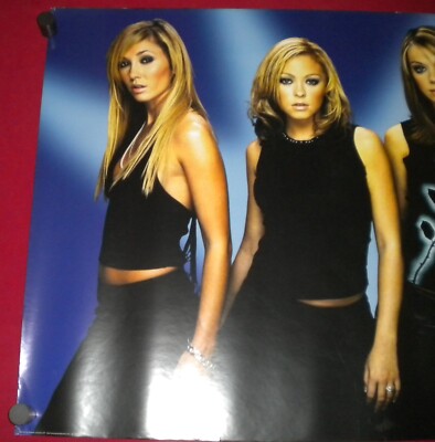 Atomic Kitten Music Poster 34x24 S/S Liz McClarnon Natasha