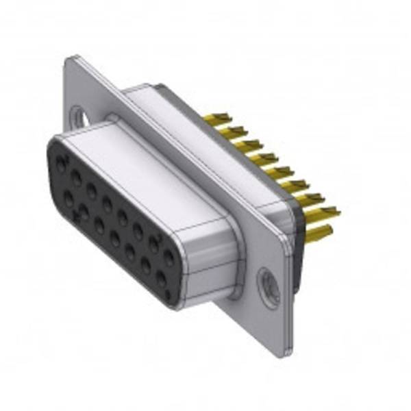 Deltron Connectors D15SZ/2FP102  Deltron  Presa SUB-D 180 ° Numero Poli (num): 1