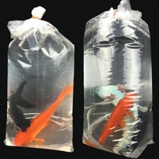 10Pcs Aquarium Breathing Bags Flat bottom Bag...