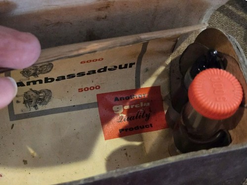 Vintage AMBASSADEUR 5000 Baitcasting Reel / Sweden - CLEAN & CASED!! - Picture 10 of 11