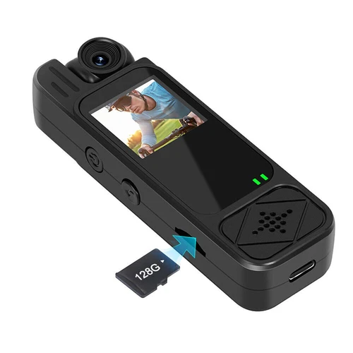 20 Hour 1080P Camcorder Mini Police Body Camera HD 180° Video DVR IR Night Cam - Picture 18 of 23