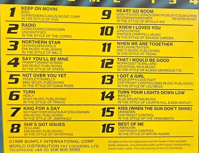 SF154           SUNFLY KARAOKE CDG VERY RARE, NOT SOLD IN THE USA  LOT UK