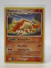 Pokémon TCG 2008 Stormfront Rapidash LV.43 22/100 Stage 1  Rare Card
