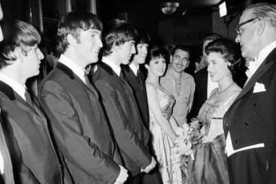 Royal Variety Performance Princess Margaret Introduced The Beatles 1963 4x6 Pho