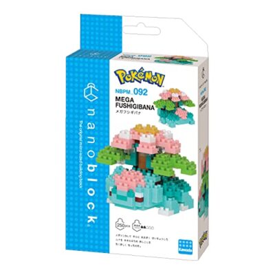 Kawada Nano Block Pokemon MEGA VENUSAUR Baustein NBPM_092 JAPAN Free FedEx