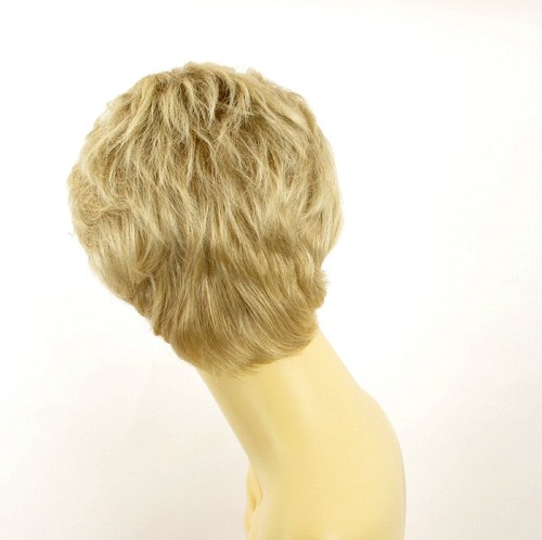 short wig for women clear light blonde blond wick ref DANA 15t613 PERUK - Picture 5 of 9