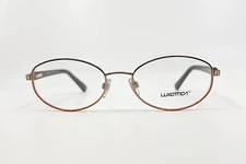 Luxottica LU 2288-B T126 Eyeglasses Frames Womens Brown Full Rim 53-18-135 15720