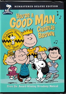 Peanuts YOU RE A GOOD MAN, CHARLIE BROWN New & Sealed Deluxe Edition DVD