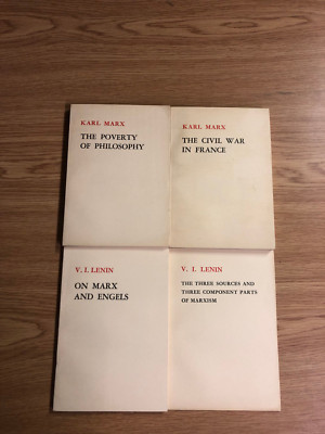 Restposten Karl Marx & V. Lenin Bücher herausgegeben von Fremdsprachen Presse