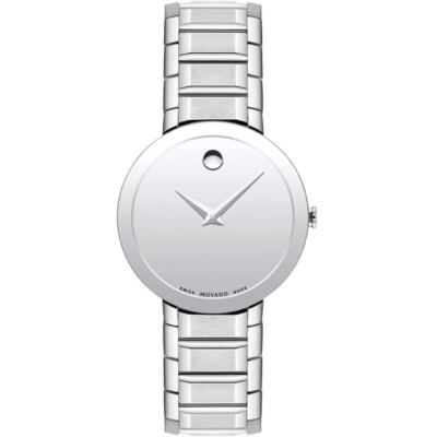 Movado Women\'s Sapphire Mirror dial 28mm Movado Mirror Diamond Women main image 4