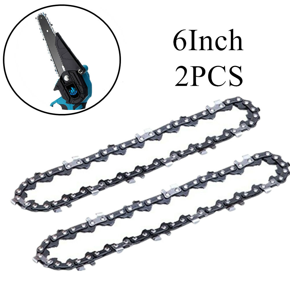 2x Ersatz-Sägekette Für Makita Akku-Kettensäge XCU06T / XCU06Z – 25,4 Cm Länge, 3/8 Zoll, 109,2 Cm Kettenlänge | Passend Für Modelle XCU06SM1, EY402MP