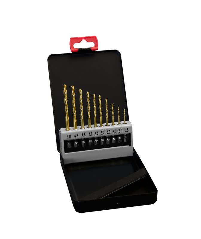Set Punte Trapano Metallo HSS Ø 1.5-5mm Attacco Esagonale 1/4 Professionale