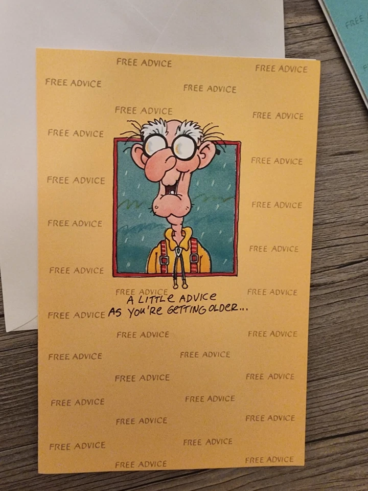 4 Pieces Set Of Funny Birthday Cards - Image 4 of 4