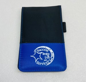 Vintage Pocket Notepad W/ Calculator “Success Begins & Ends In Service” 32