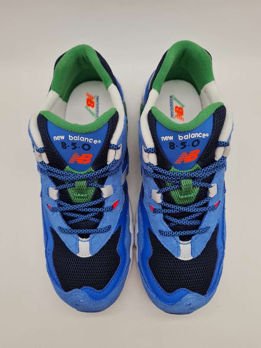 New Balance 850 Trainer, Blue White Green, UK EU 39 CM
