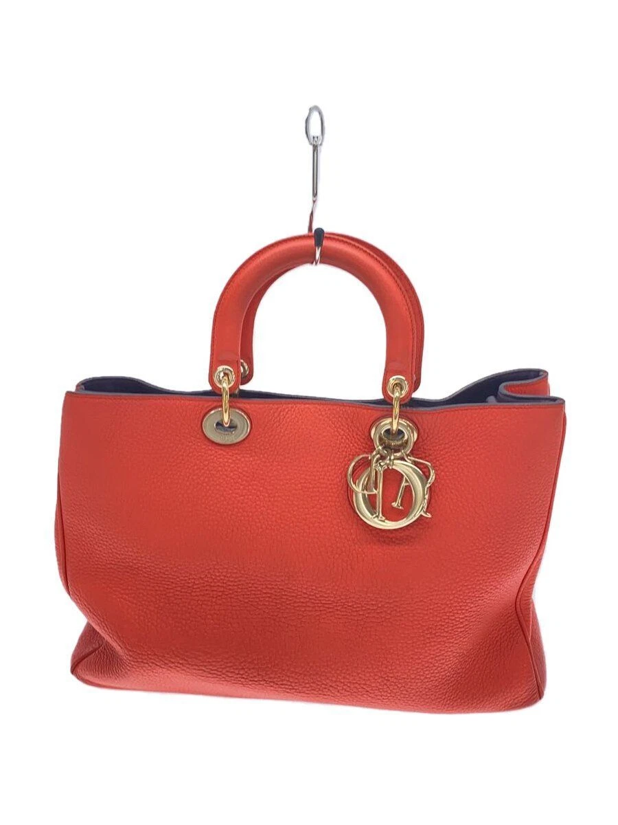 Sac à main Christian Dior femme cuir rose uni occasion