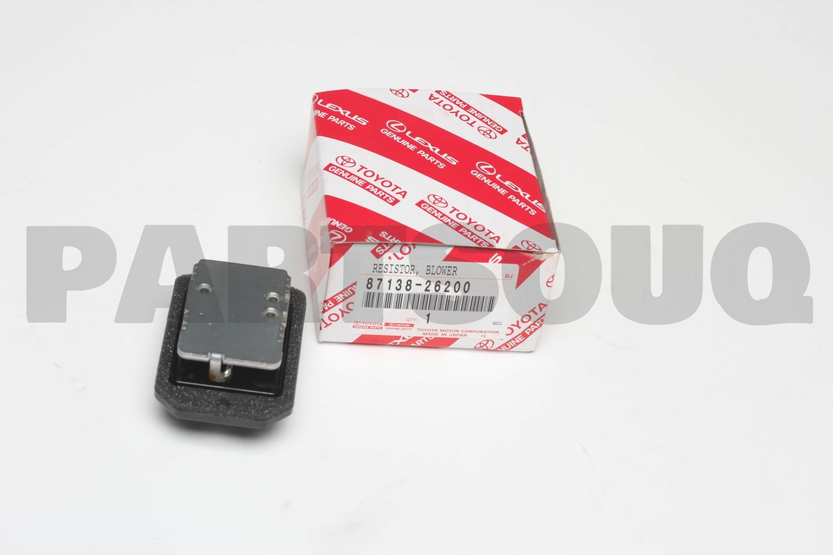 8713826200 Genuine Toyota RESISTOR, REAR COOLER BLOWER 87138-26200