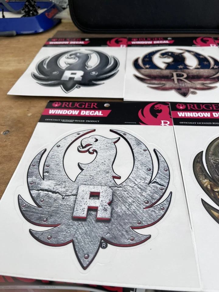 Ruger Logo 6” window Decals (5) - Image 2 of 4