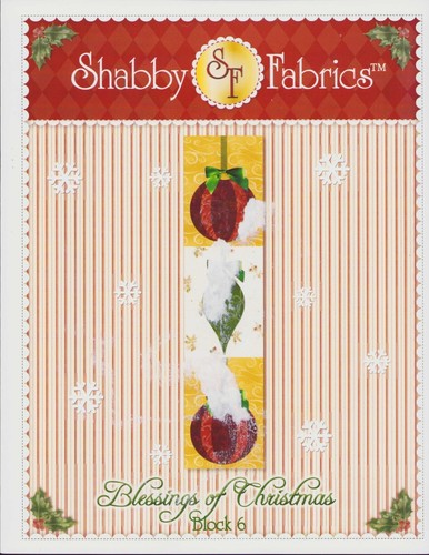 Quilt Patterns Spirit of Christmas Bells Angels Ornaments Complete Set of 9 RARE - Picture 7 of 13