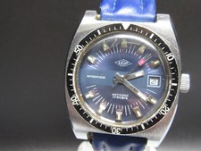 D377⭐⭐ Vintage " LGP " Automatic Diver Armbanduhr Taucher HAU Cal.3611 ⭐⭐