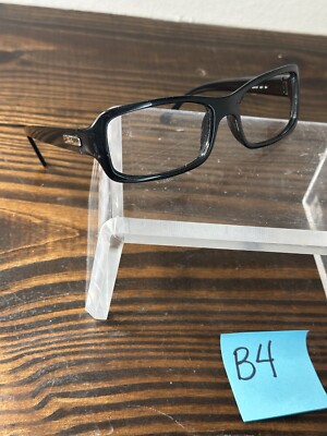 Ray-Ban RB4107-601 Men's Polished Black Full Rim Rectangular Eyeglasses Frame
