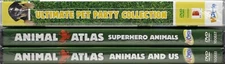 Animal Atlas 6 NEW DVD SET Ultimate Pet Party, Superhero Animals & Us