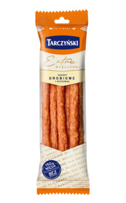 7x  Tarczynski Extra Geflügel Cabanossi Kabanosy Wurst 130g