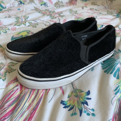 h&m black slip on shoes