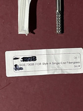SGS PRO 1/4" 73006 Carbide Diamond Cut Router Burr: Fiberglass FGR #5 Style A
